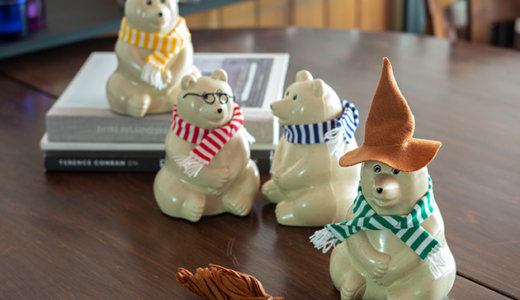 13年 カラーまとめ しろくま貯金箱 数量限定マフラー色の歴史を振り返ってみた 今年のカラーは 北欧 暮らしの音