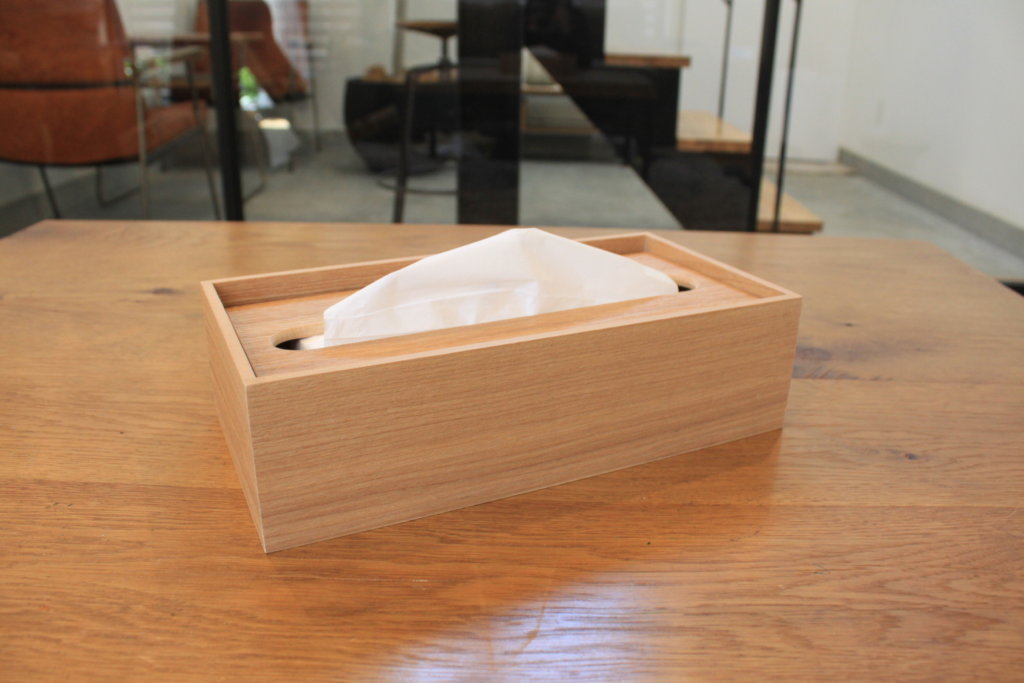 無印良品の「MDFシリーズ」木製ティッシュボックスケースで生活感をオシャレに隠す